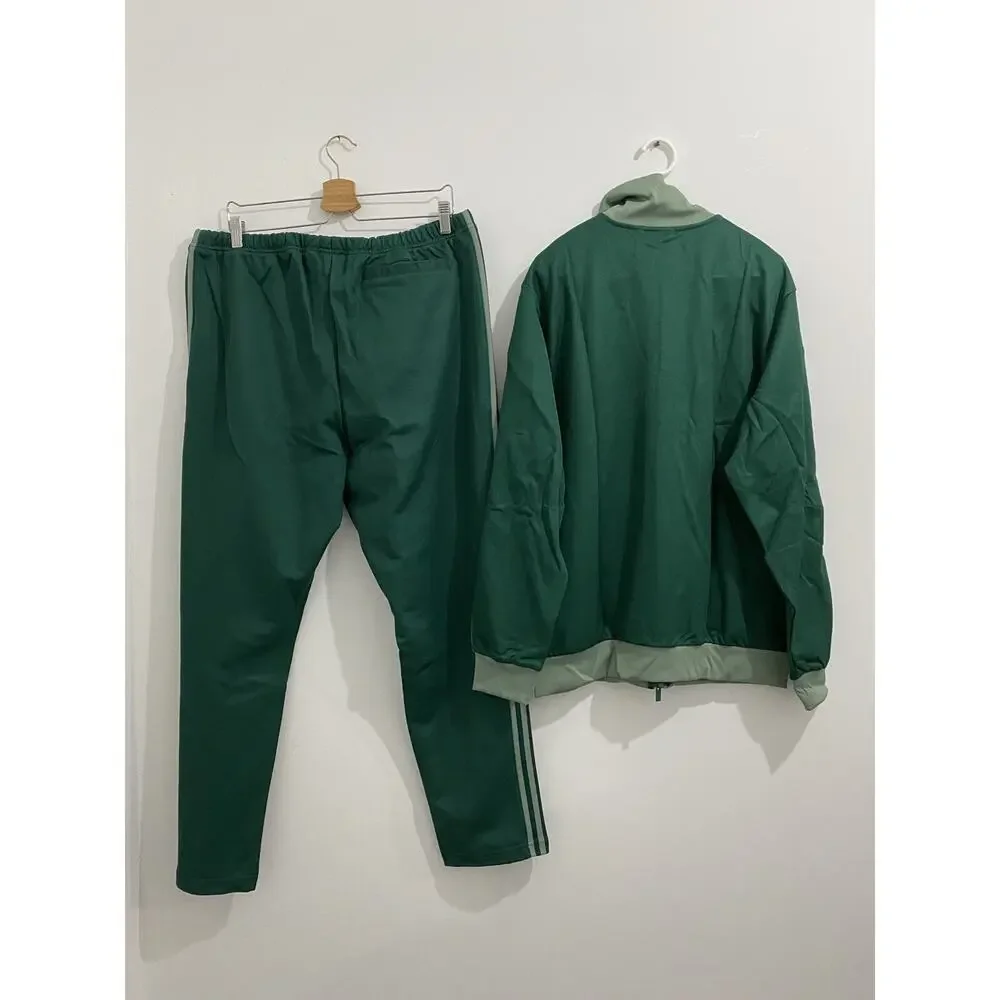 Adidas Originals Beckenbauer Tracksuit Collegiate Green Silver Green Size XL